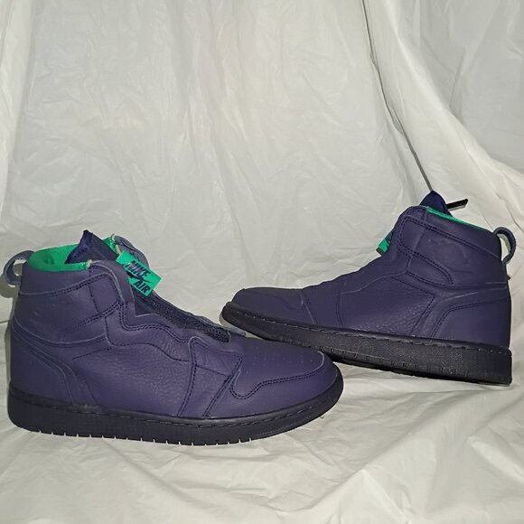 Air Jordan 1 Retro High Zip Blackened Blue - Picture 2 of 10